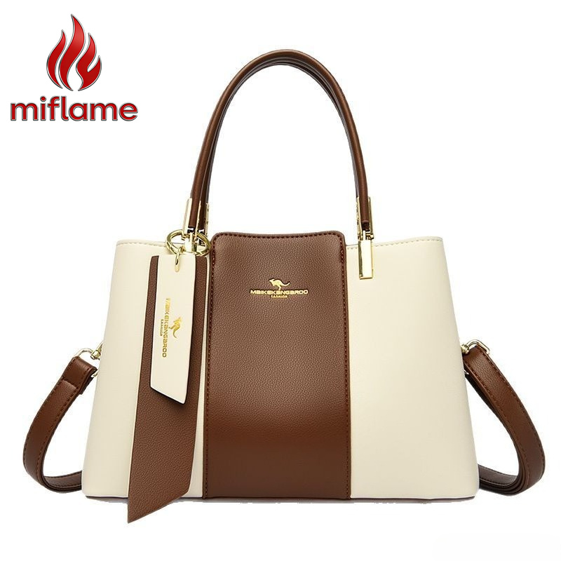 Quiet Luxury Bags Tote - Tas Tote Kulit Asli untuk Wanita,