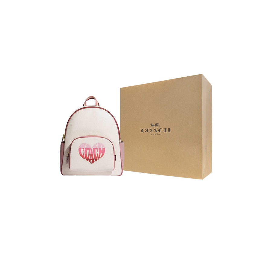 Tas Ransel Wanita Besar COACH  - Genuine Leather Backpack ulasan dan harga