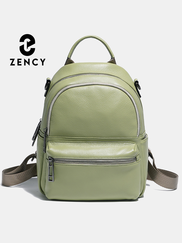 Zensi tas punggung kulit wanit - Genuine Leather Backpack ulasan dan harga