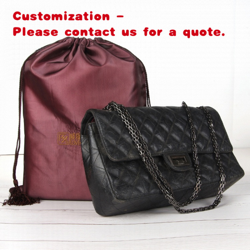 custom.Tas Satin Tali Serut Ku - Luxury Bags Drawing ulasan dan harga