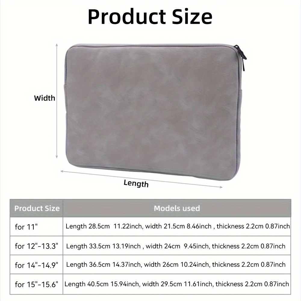 Tas Laptop Kulit PU 11 13 14 1 - Laptop Bag Leather 15 ulasan dan harga