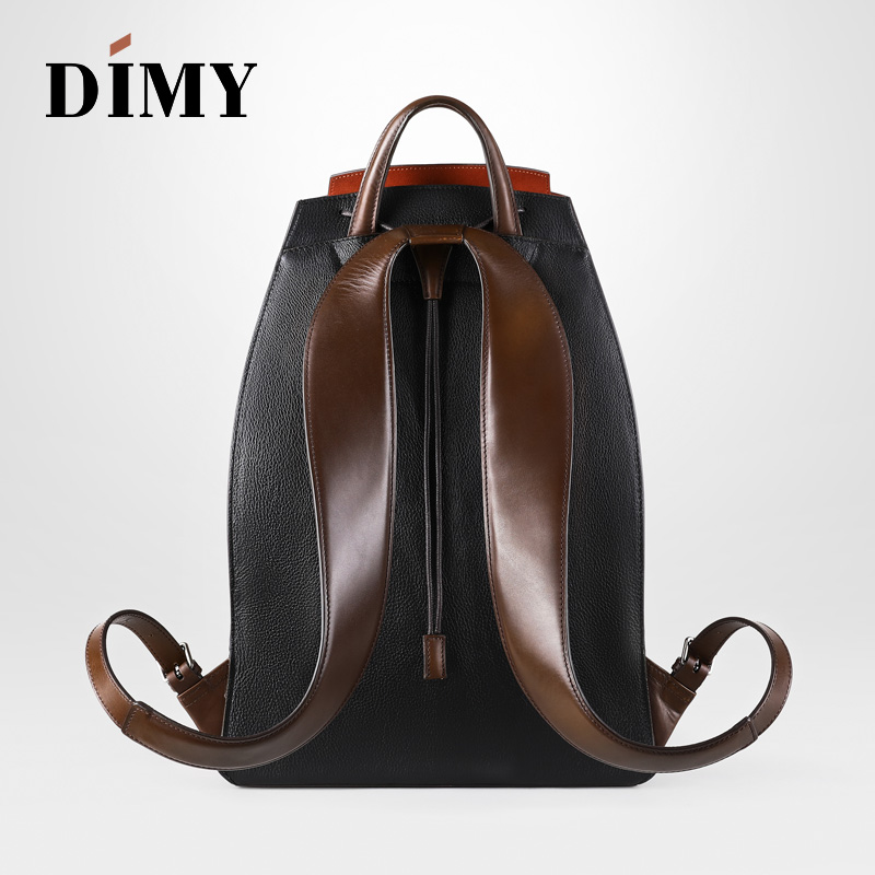 DIMY 2025 tas ransel kulit asl - Genuine Leather Backpack ulasan dan harga