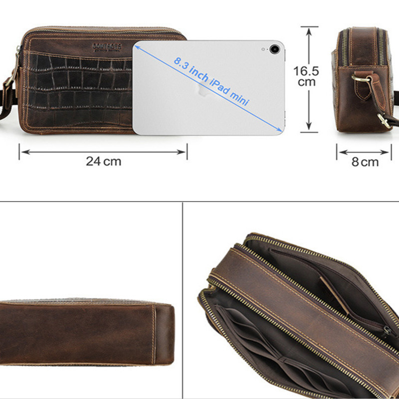 Tas Tangan Pria Kulit Asli Pol - Genuine Leather Backpack ulasan dan harga